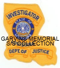 LOUISIANA,LOUISIANA DEPARTMENT OF JUSTICE INVESTIGATOR 1